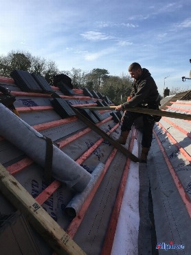 New flat roof installation in Swansea