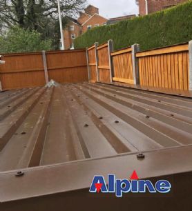 Tin sheet roofing in Swansea